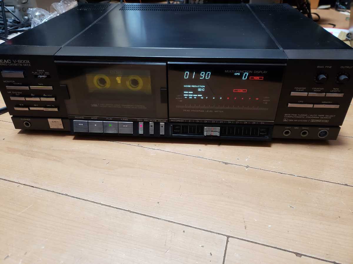 TEAC カセットデッキ V-800X ジャンク