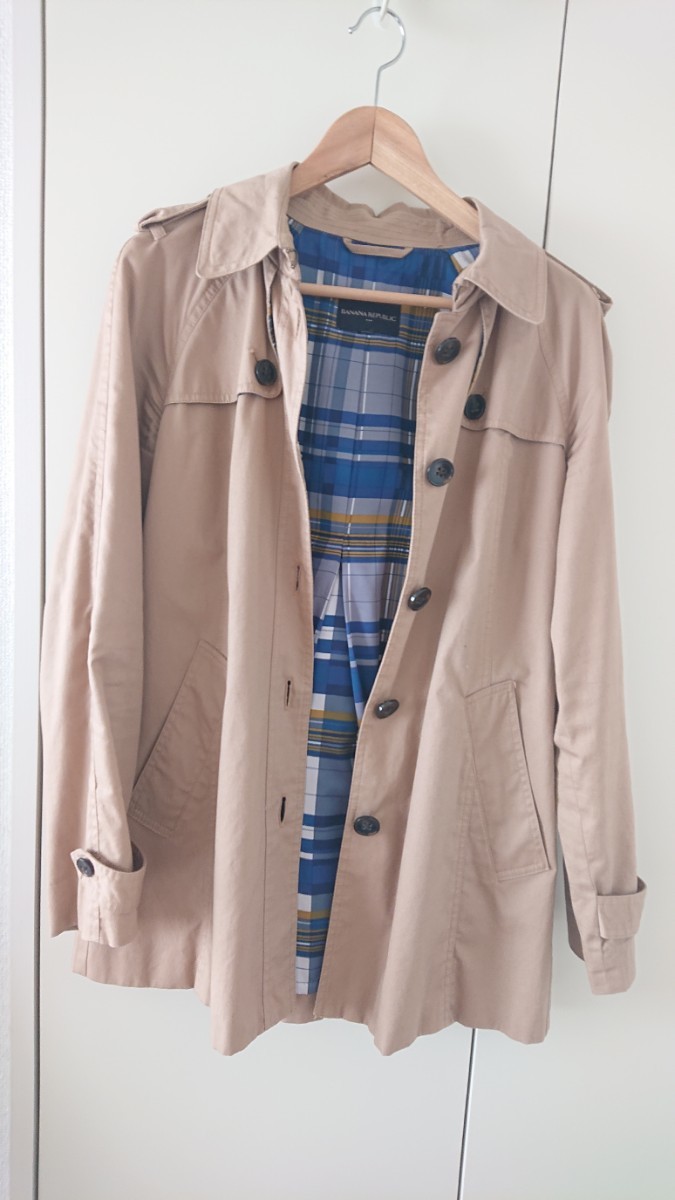 Paypayフリマ コート 袖長め Banana Republic バーバリートレンチコート Paypayフリマ コート 袖長め Banana Republic バーバリートレンチコート
