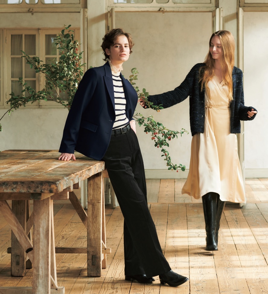 新品・M・ブラック】ユニクロ×イネス INES DE LA FRESSANGE シルクラップワンピース 羽織りにも使える便利な1枚 上質なシルク100% 黒|PayPayフリマ