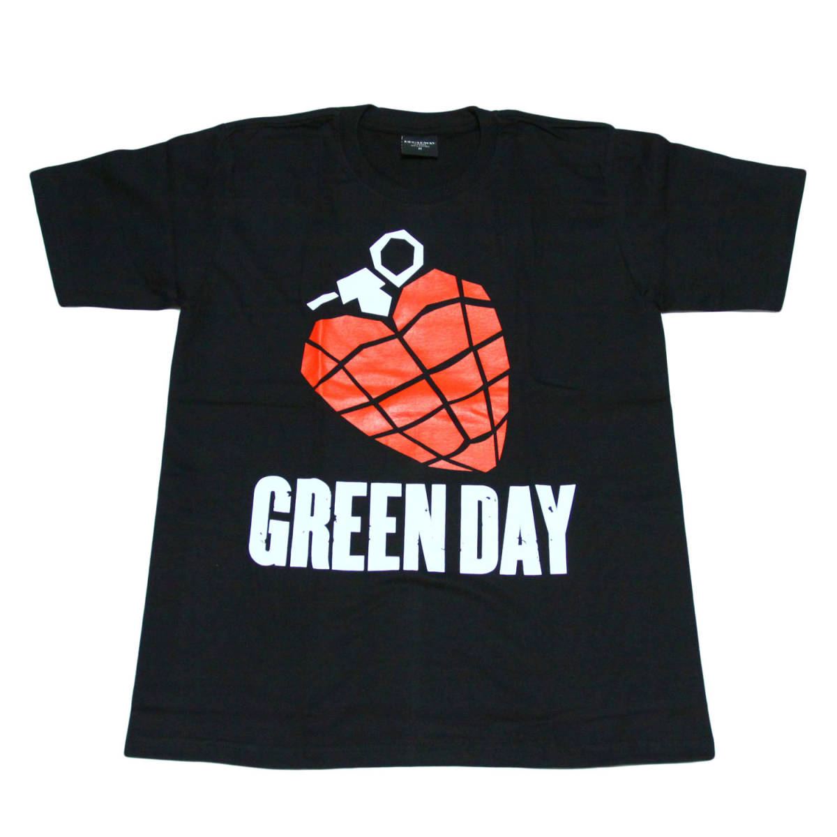 グリーンデイ GREEN DAY ロックバンド おしゃれ ストリート系 おもしろTシャツ メンズ 半袖★M436M_画像1