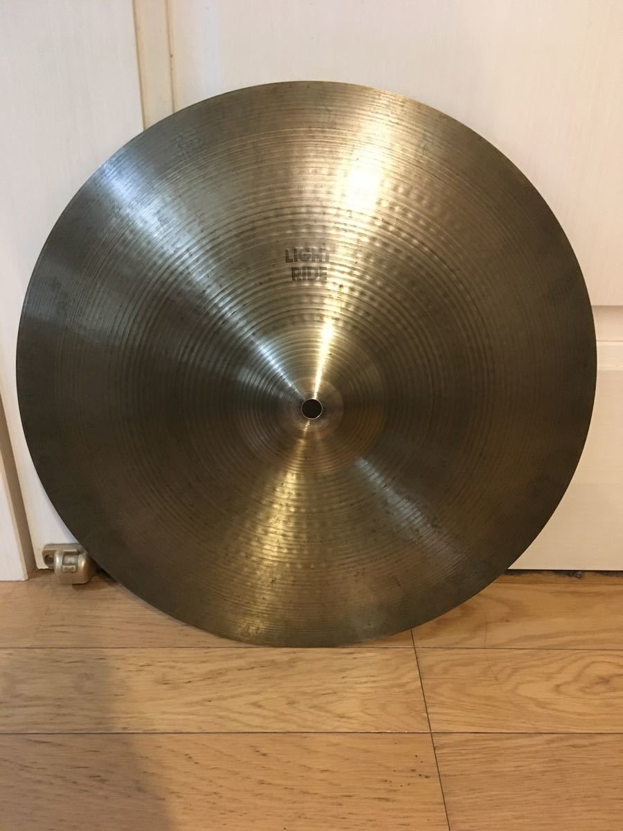 レア品 zildjian light ride 16インチ!!白抜き 70s ジルジャン