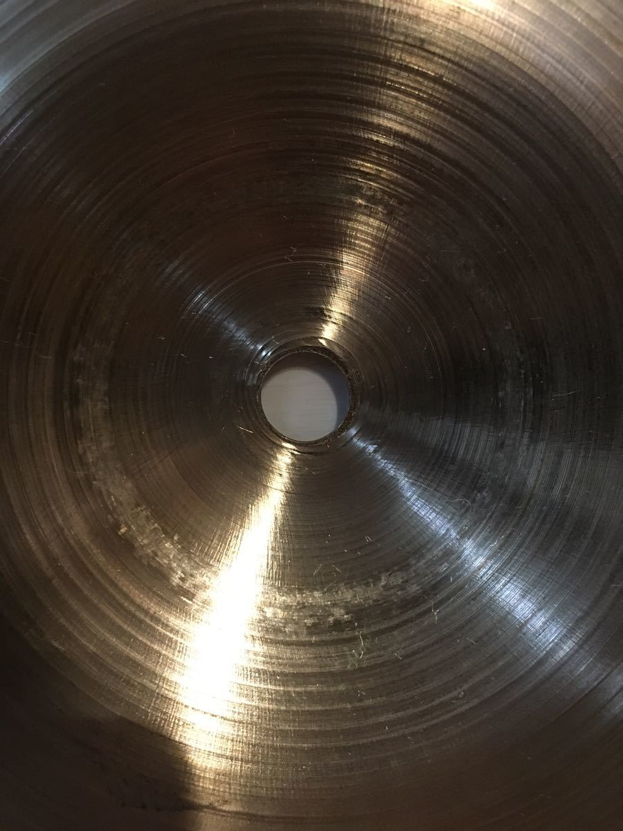 レア品 zildjian light ride 16インチ!!白抜き 70s ジルジャン lram