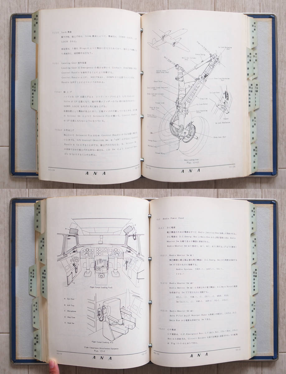 ANA 全日空　YS-11 パイロット用オペレーションマニュアル “SYSTEM STUDY GUIDE Ⅱ”／システムスタディガイド 飛行機運用規程_画像8