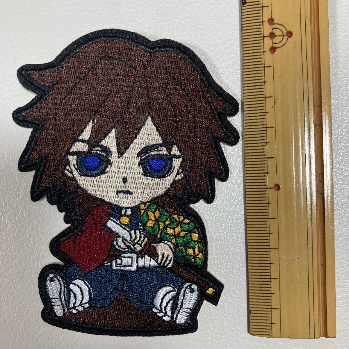 鬼滅の刃　ラストひと組です　ワッペン　アイロン　ワッペン　アップリケ刺繍ワッペン　近日中に値上げ予定です