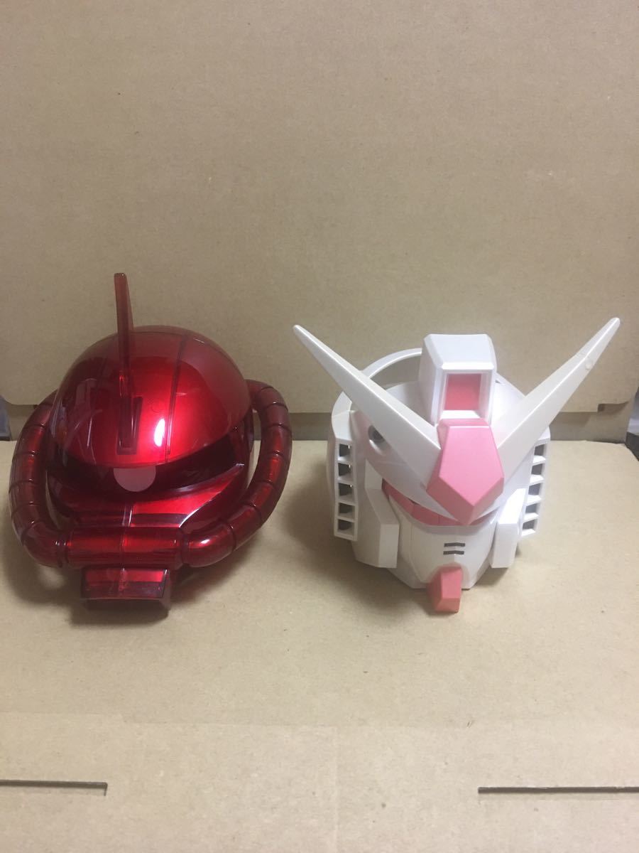 ドリンクホルダー シャア専用ザク&ガンダム(ガンダムは角折れ ドリンクホルダー シャア専用ザク&ガンダム(ガンダムは角折れ