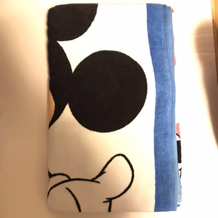 ミッキー【Disney】ディズニー 大判バスタオル 約73×150cm 未使用_画像5