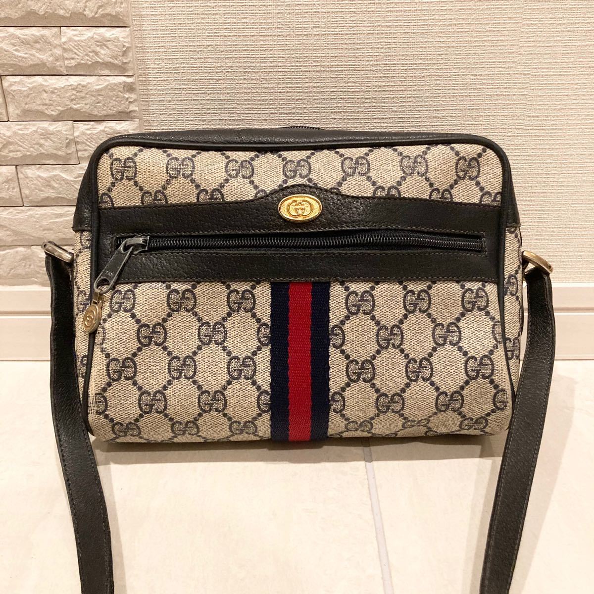 GUCCI オールドグッチ シェリーライン グッチ ヴィンテージ PVC