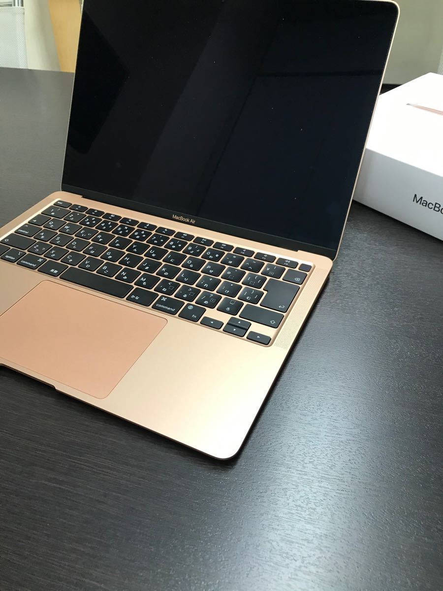 美品」MacBook Air 13インチ 2020 M1チップ 256GB ゴールド｜PayPayフリマ