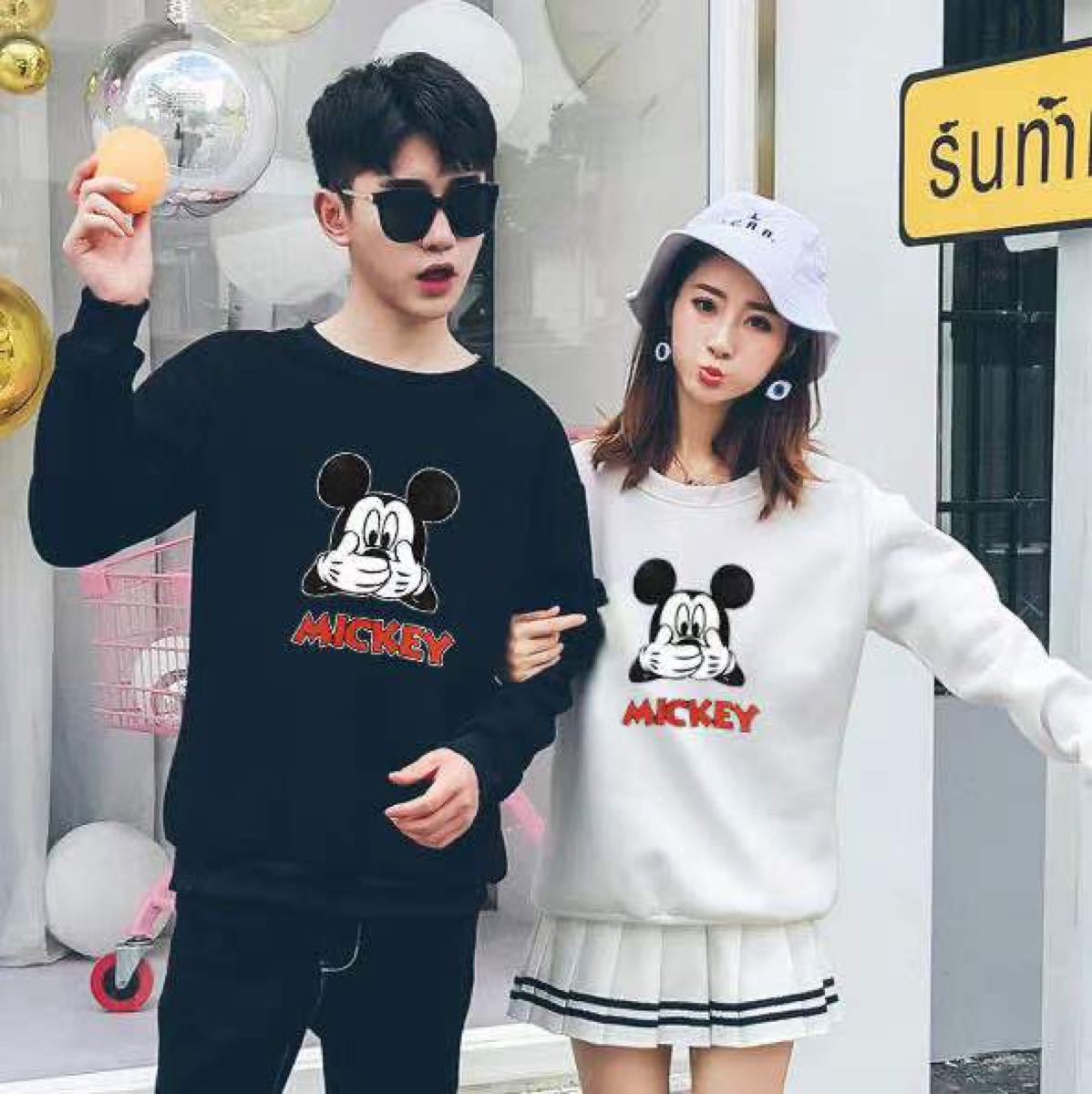 Paypayフリマ 即日発送 新作ディズニー ミッキー ミニーペアルックカップルtシャツ Paypayフリマ 即日発送 新作ディズニー ミッキー ミニーペアルックカップルtシャツ