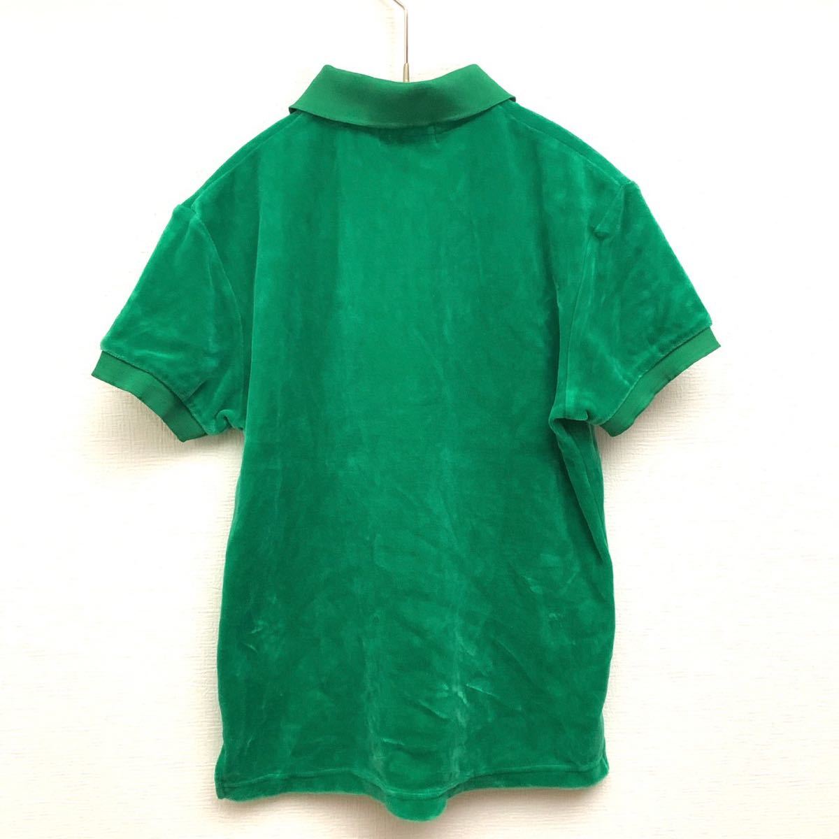 COMME CA WALK green. polo-shirt short sleeves M size ( old clothes beautiful goods used) spring summer Comme Ca walk A48