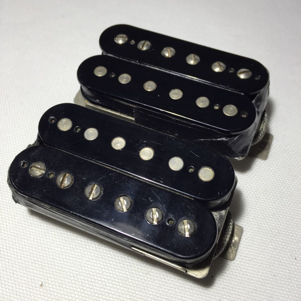 80s Seymour Duncan SH-1b/SH-1n '59 model フロントリアセット 80s Seymour Duncan SH-1b/SH-1n '59 model フロントリアセット