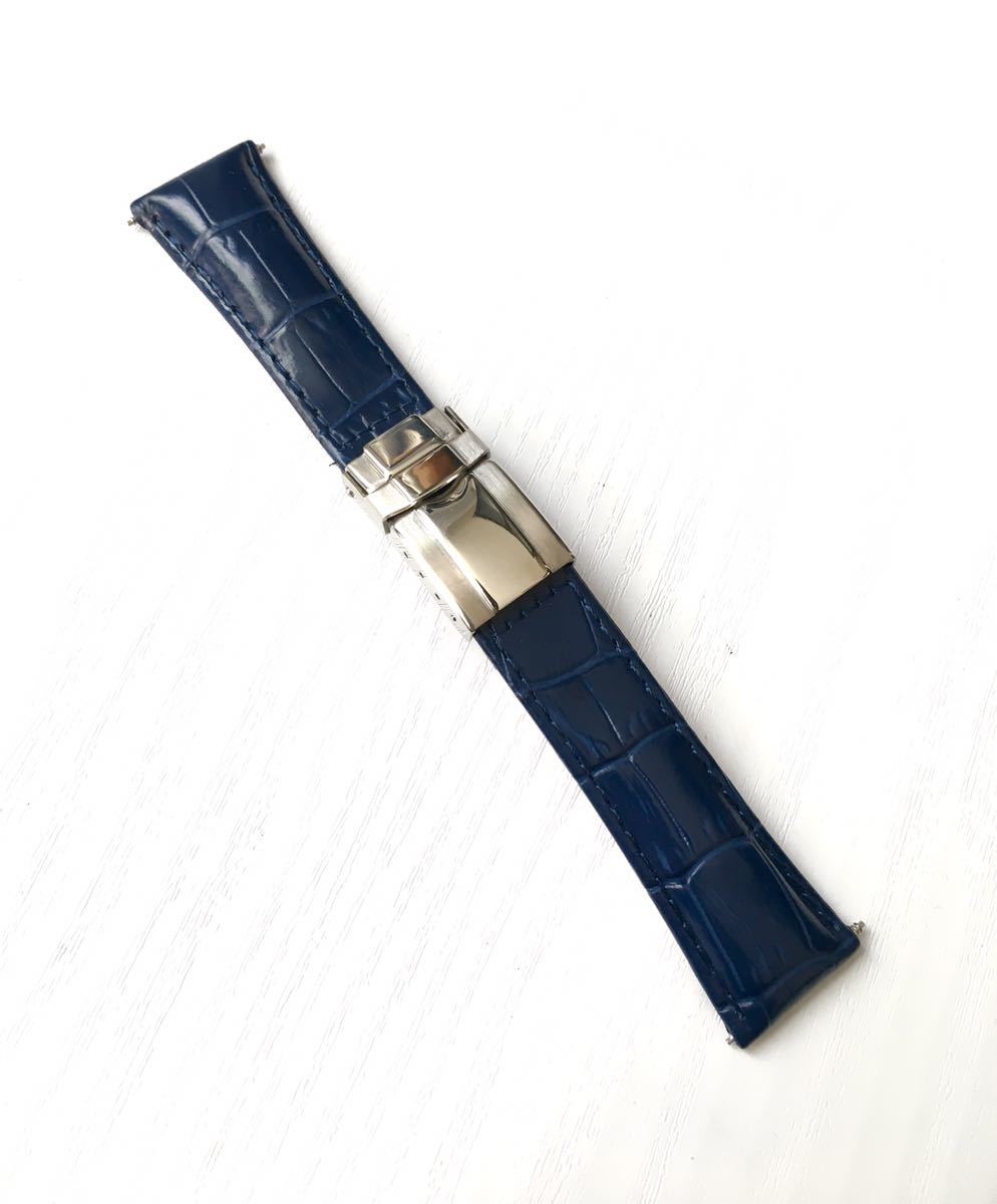  наручные часы мужской для итальянский машина f кожа кожа ремень 20mm синий blue пряжка приложен Short размер [ соответствует ] Rolex Rolex неоригинальный товар 