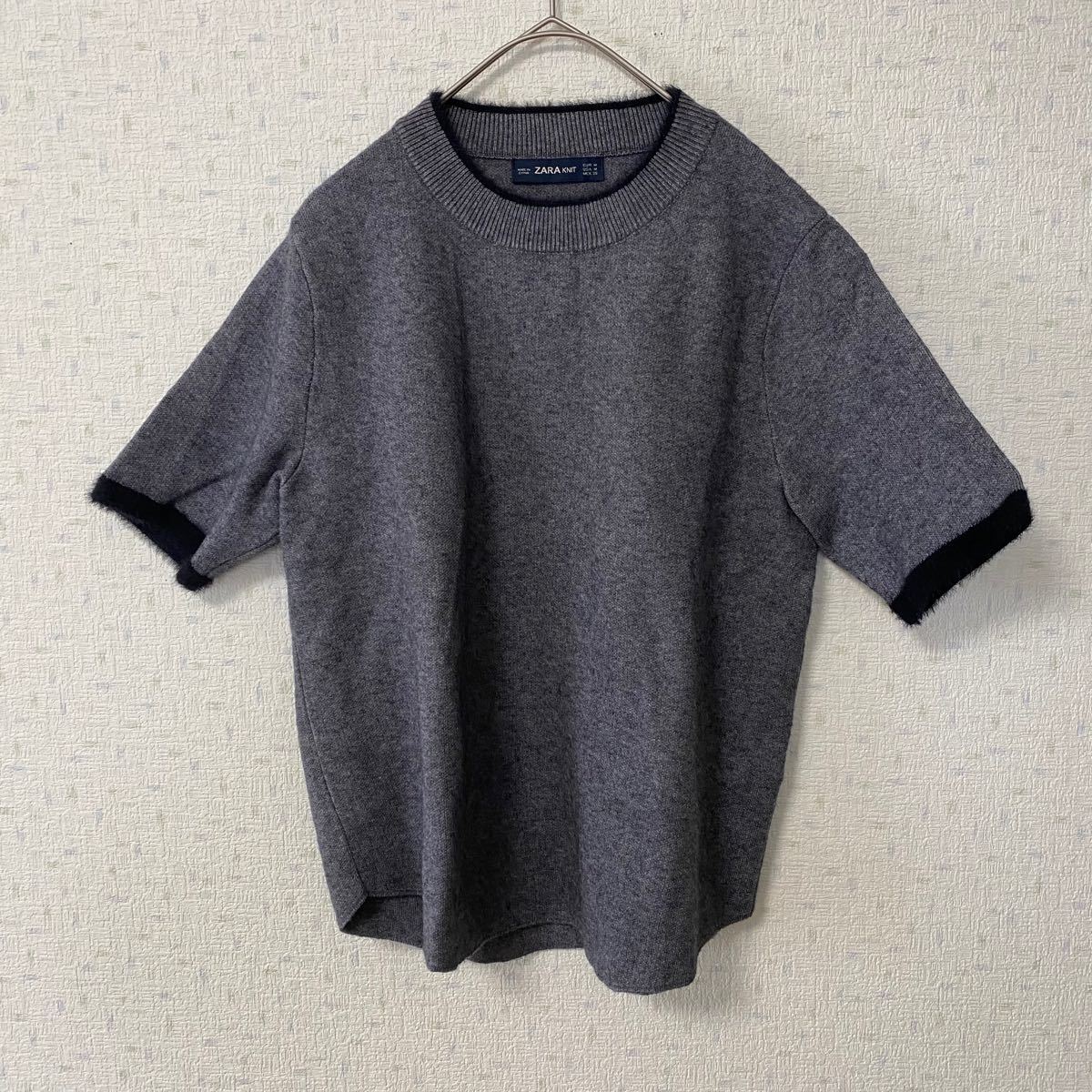 ZARA ザラ　ニットセットアップ　グレーM レディース