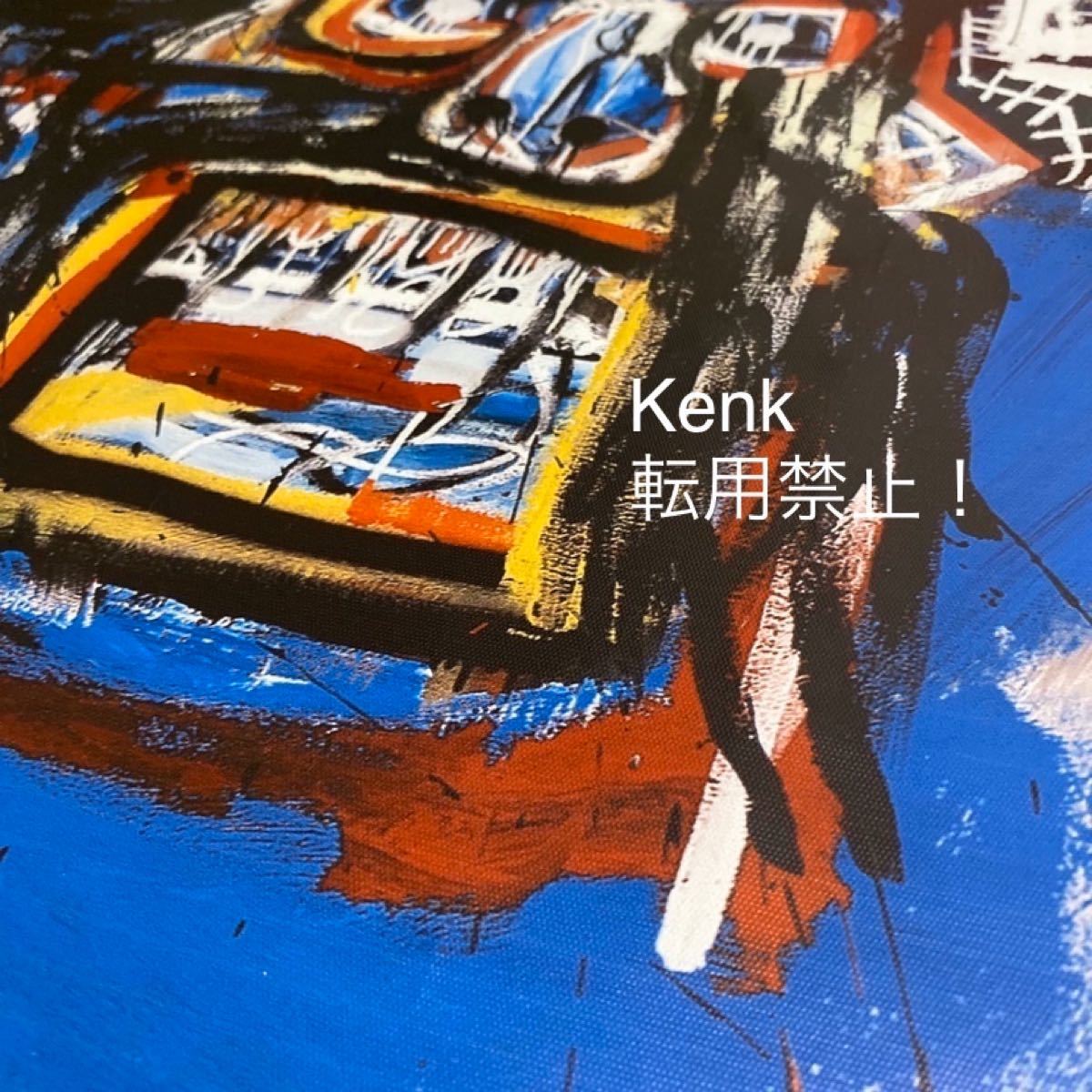 大人気　バスキア　50×70cm 特大キャンバス　アート　ポスター