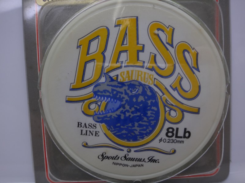 SAURUS BASS LINE SPIN 8lb　ザウルス ボナンザ 三菱化学 バスライン　B.A.S.S バスオブジャパン公認　探していた方　アンチ繊維疲労ライン_画像3