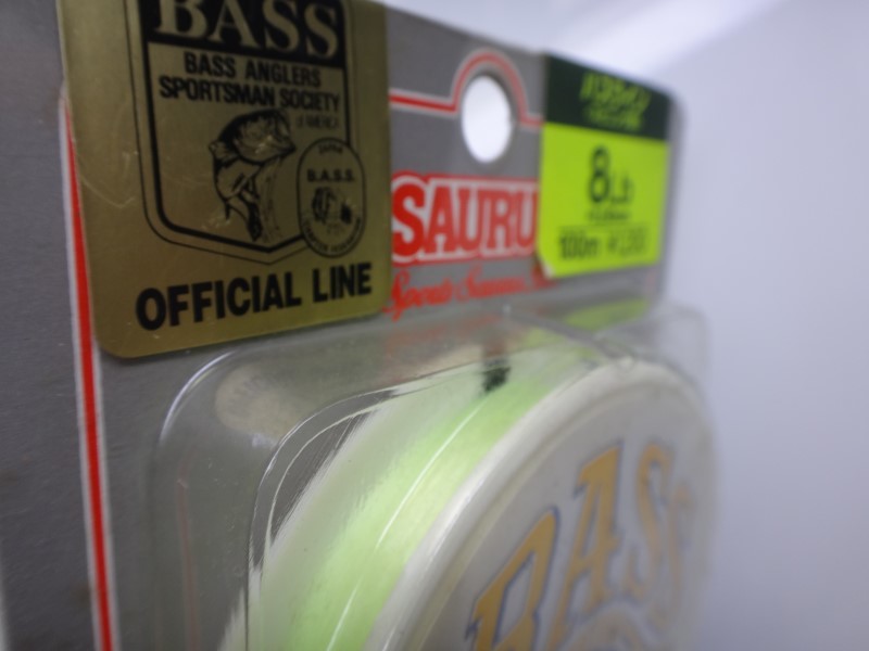 SAURUS BASS LINE SPIN 8lb　ザウルス ボナンザ 三菱化学 バスライン　B.A.S.S バスオブジャパン公認　探していた方　アンチ繊維疲労ライン_画像4