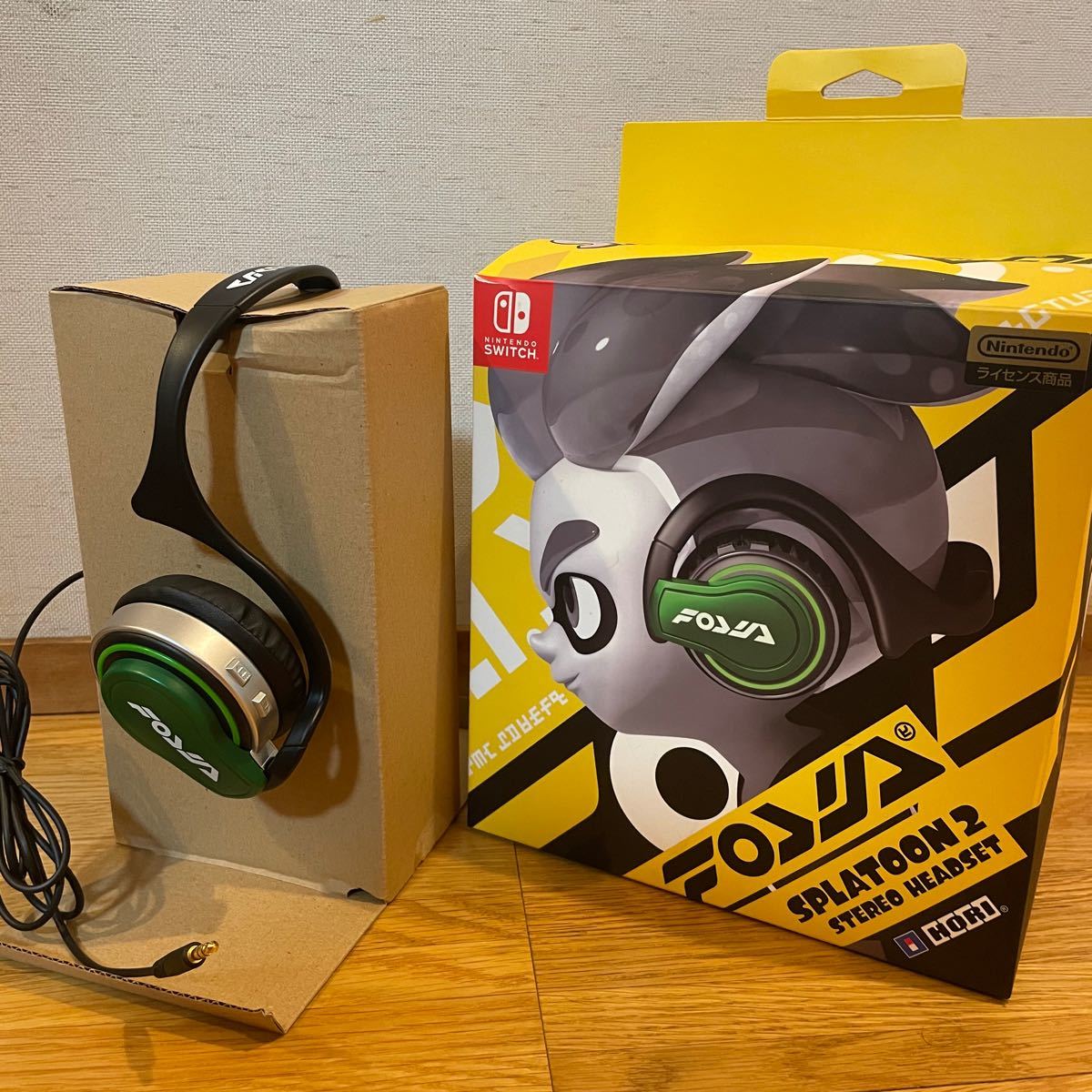 新作 大人気 ステレオヘッドセット エンペラフック HDP HORI NSW-047