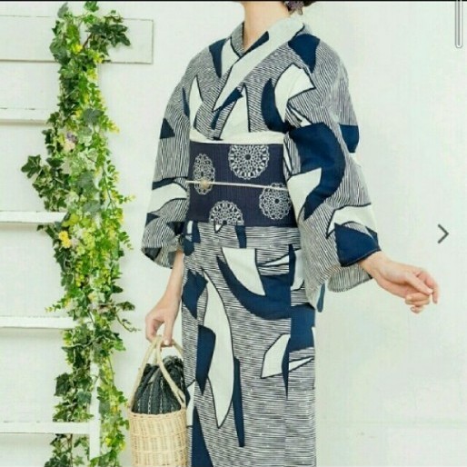 2022最新作】 新品☆呉服屋♪着物風☆粋上品な浴衣3点セット - 浴衣