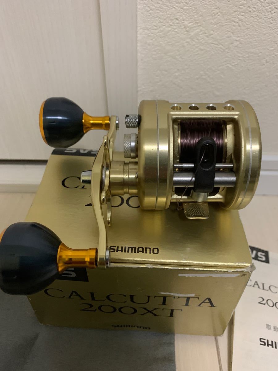 シマノ カルカッタ200xt パワーハンドル付き - フィッシング シマノ カルカッタ200xt パワーハンドル付き - フィッシング