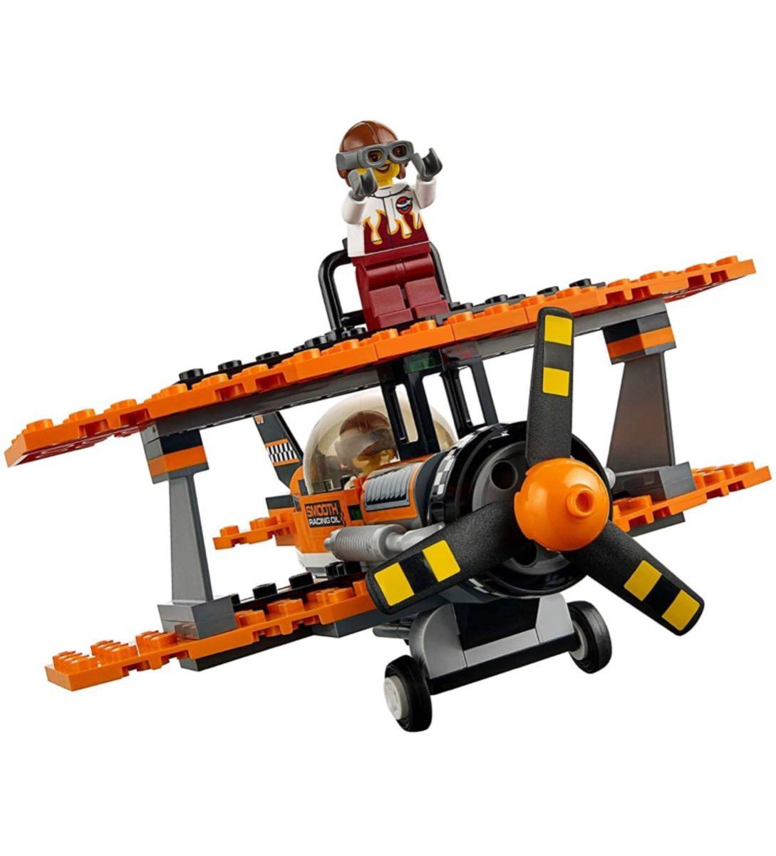 レゴ　LEGO シティ エアーショー 60103 ヒコーキ　格納庫　ミニフィギュア　車　ジェット機_画像5