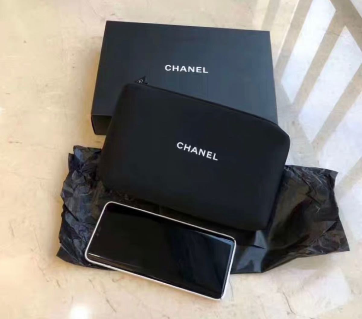 CHANEL シャネル ポーチ ノベルティポーチ 化粧ポーチ 小物入り CHANEL シャネル ポーチ ノベルティポーチ 化粧ポーチ 小物入り