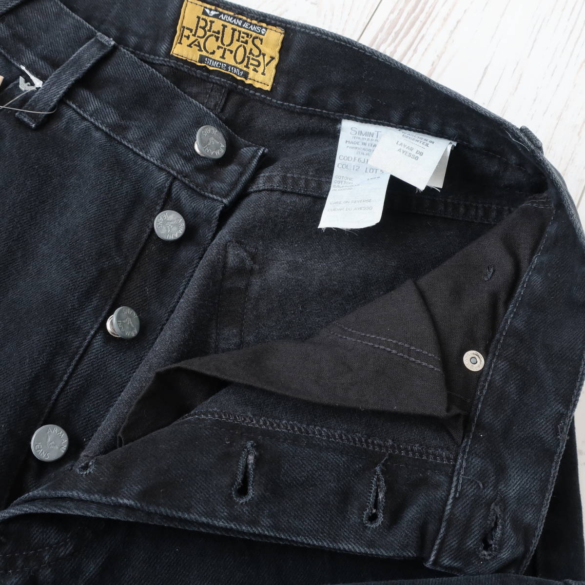 未使用タグ付き ARMANI JEANS アルマーニ ジーンズ イタリア製 SiminT