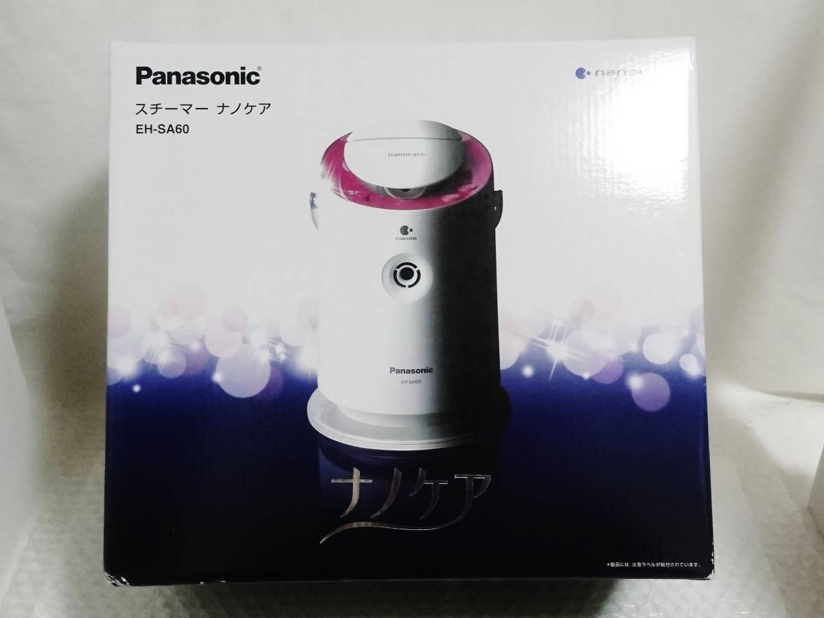 現状品 未使用+廃盤品　Panasonic　EH-SA60-P　ピンク　パナソニック　EH-SA60　スチーマー　ナノケア