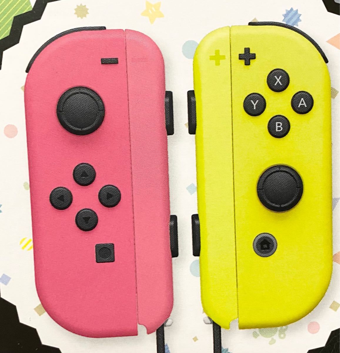 Nintendo Switch ジョイコン マリオパーティモデル joy-con ネオンイエロー ネオンピンク