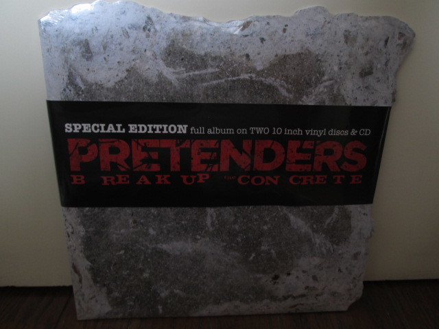 US-original 特殊ジャケット Break Up the Concrete 10inch×２[Analog] ザ・プリテンダーズ Pretenders 未開封 sealed レコード vinylの画像1