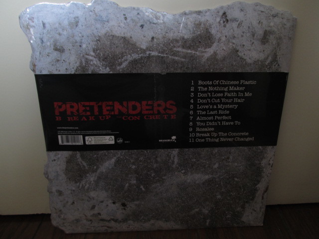 US-original 特殊ジャケット Break Up the Concrete 10inch×２[Analog] ザ・プリテンダーズ Pretenders 未開封 sealed レコード vinylの画像2