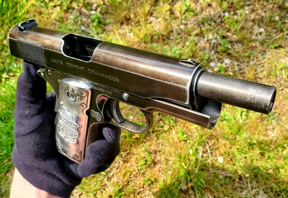 塗装カスタム】コルトコンバットコマンダー モデルガン 1911 塗装カスタム】コルトコンバットコマンダー モデルガン 1911