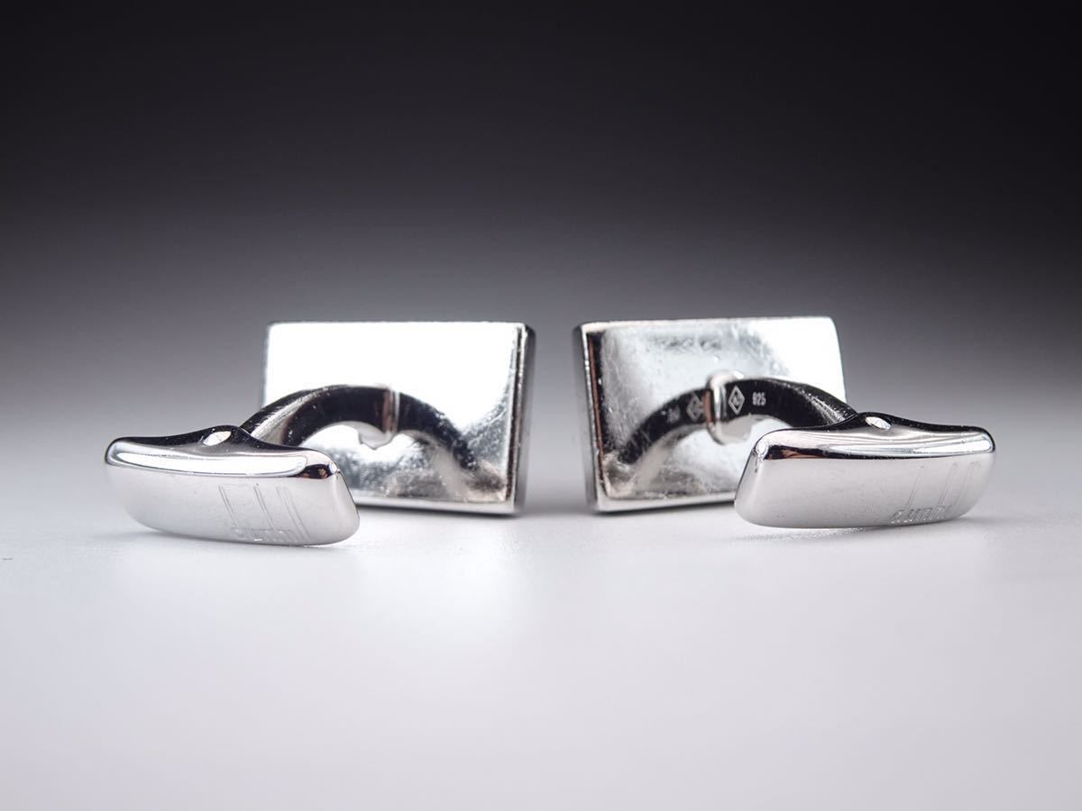 Dunhill black shell Black Butterfly .925 cuffs cuff links Dunhill 