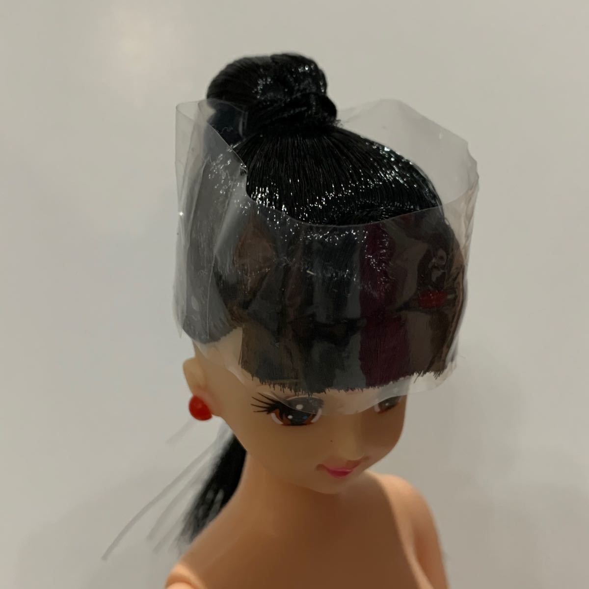TAKARA JAPAN 日本製　ジェニー　和髪　黒髪　アップスタイル