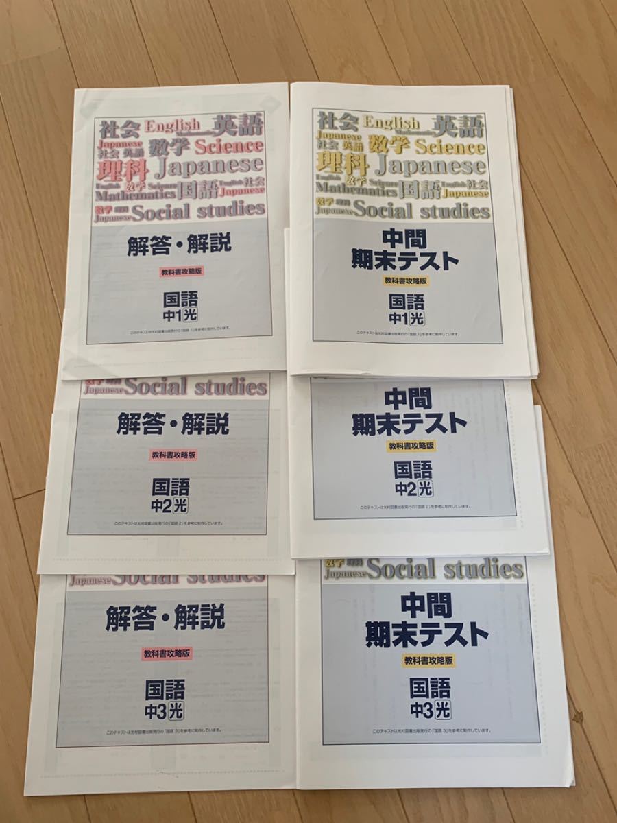 Paypayフリマ 家庭学習用教材 問題集 国語 1 3年 Paypayフリマ 家庭学習用教材 問題集 国語 1 3年