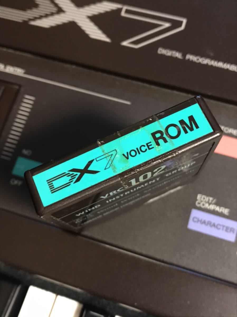 【即決・送料込み】YAMAHA DX7 Voice ROM VRC-102 WIND INSTRUMENT GROUP ヤマハ_画像3