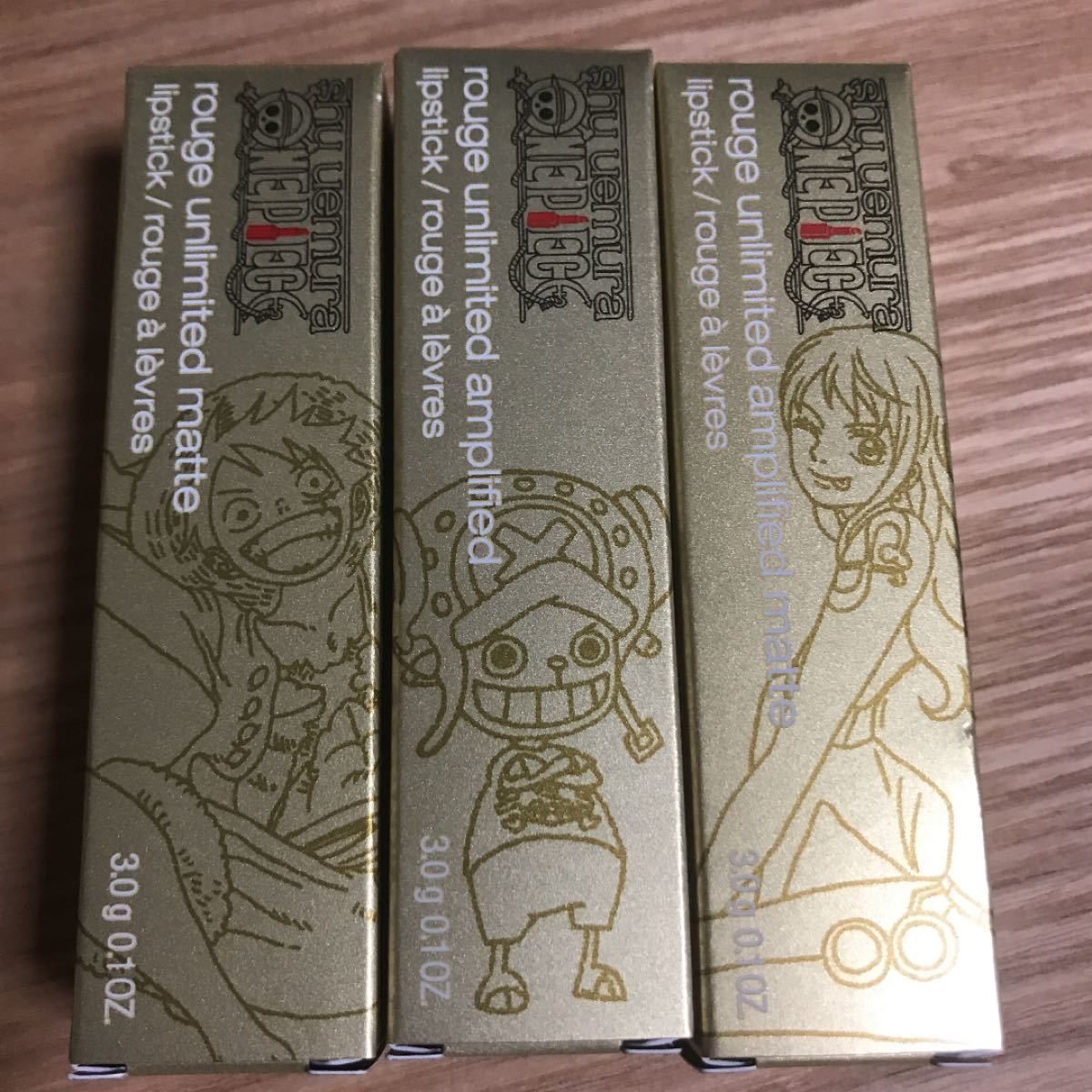 【値下げ中】シュウウエムラワンピース限定口紅セット3種