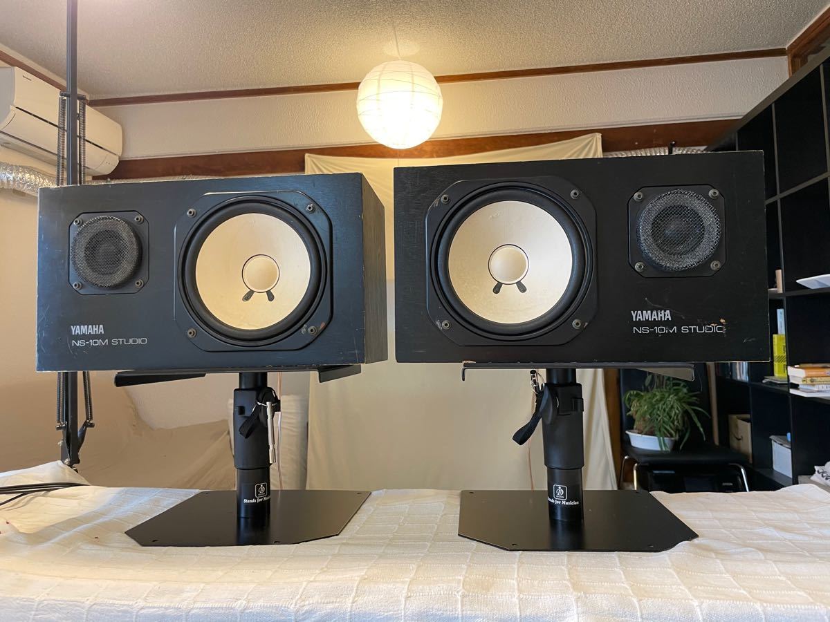 YAMAHA NS 10M STUDIO モニタースピーカースタンドおまけ付き YAMAHA NS 10M STUDIO モニタースピーカースタンドおまけ付き