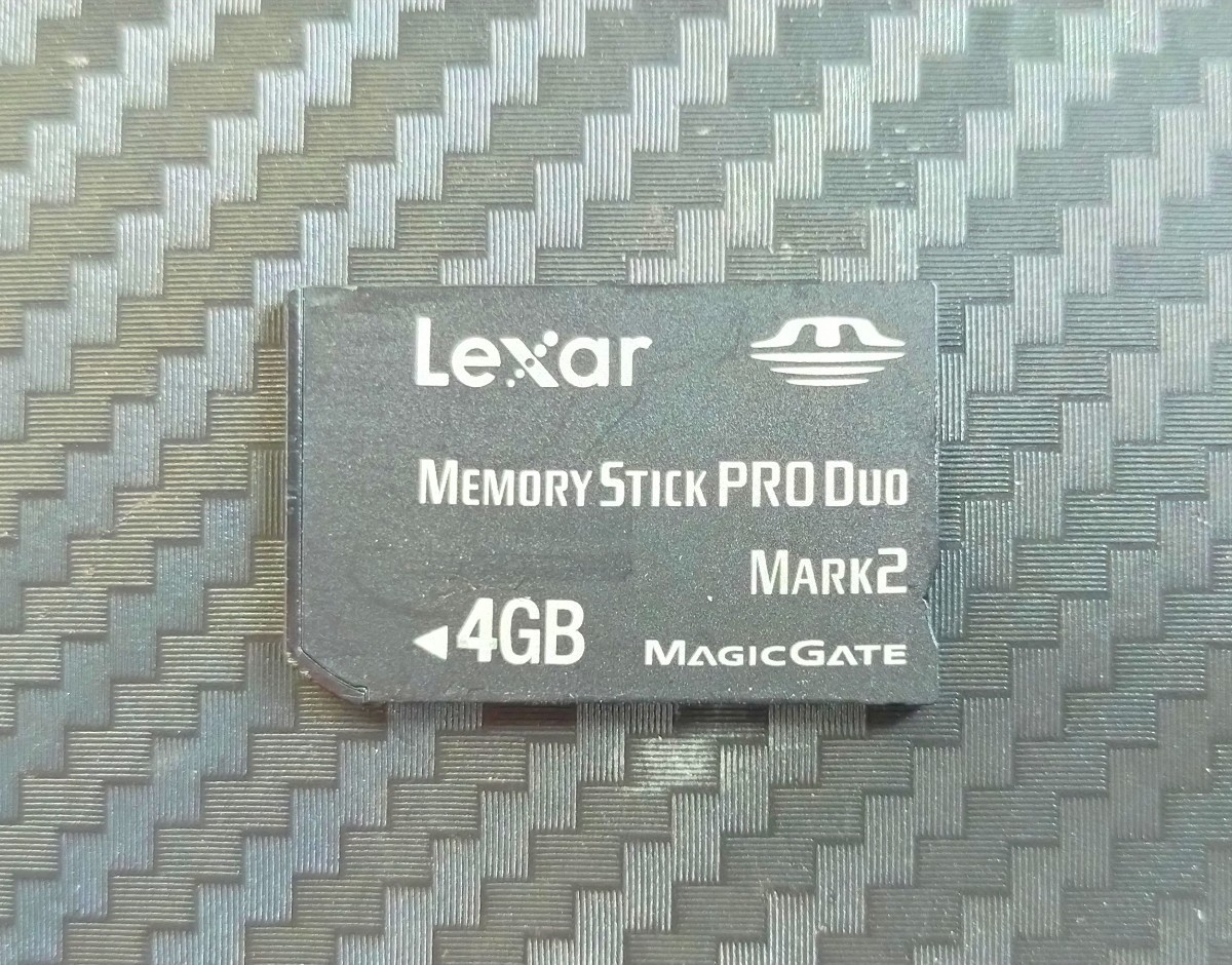 Lexar memory stick pro duo 4gb