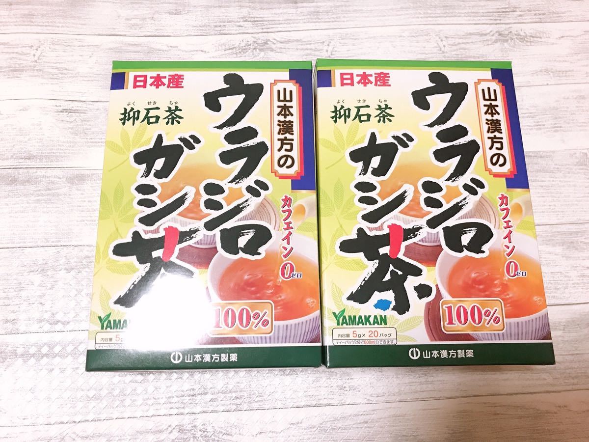 【山本漢方】　ウラジロガシ茶　5g×20バッグ ×２