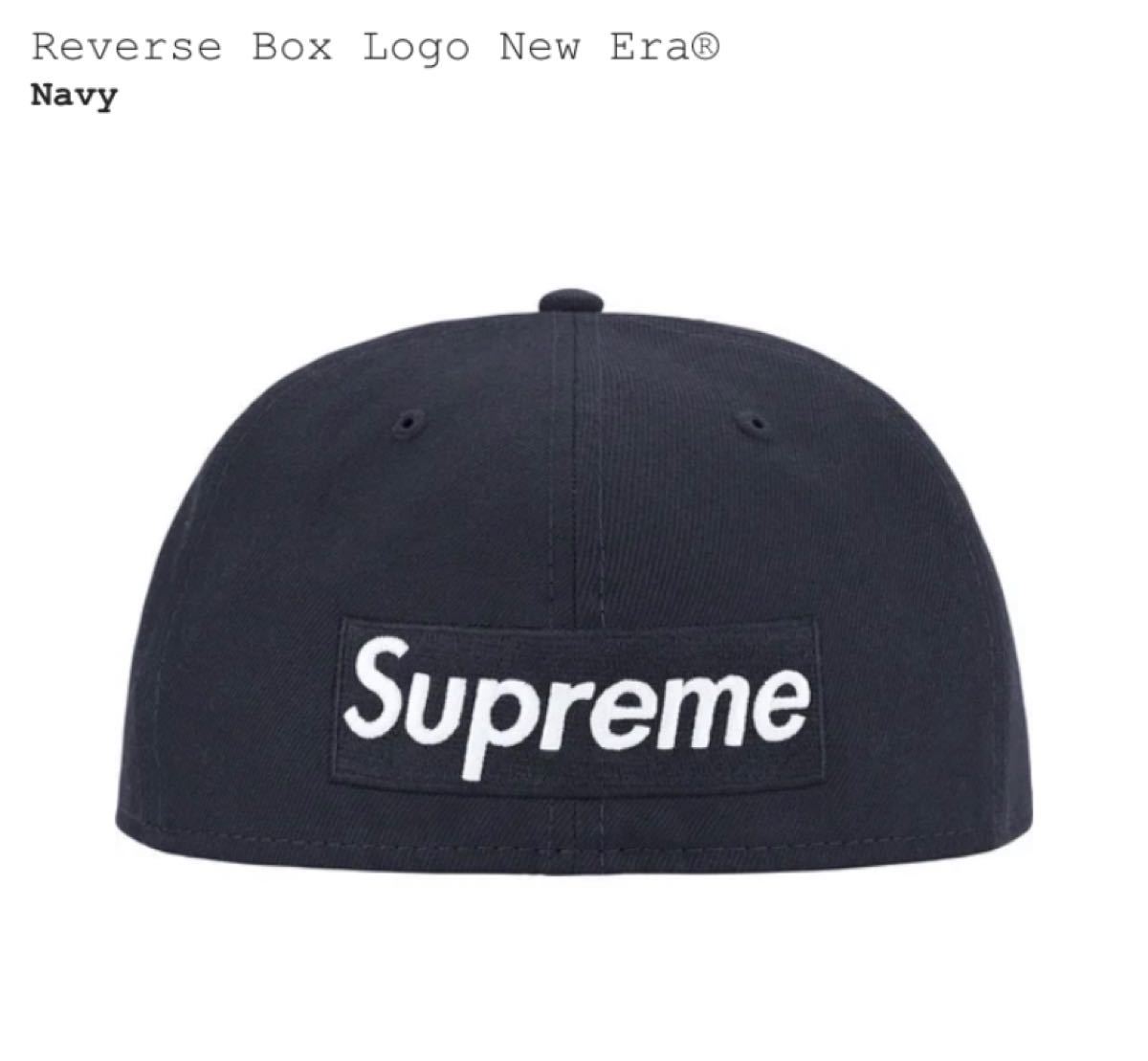21ss Supreme / Reverse Box Logo New Era