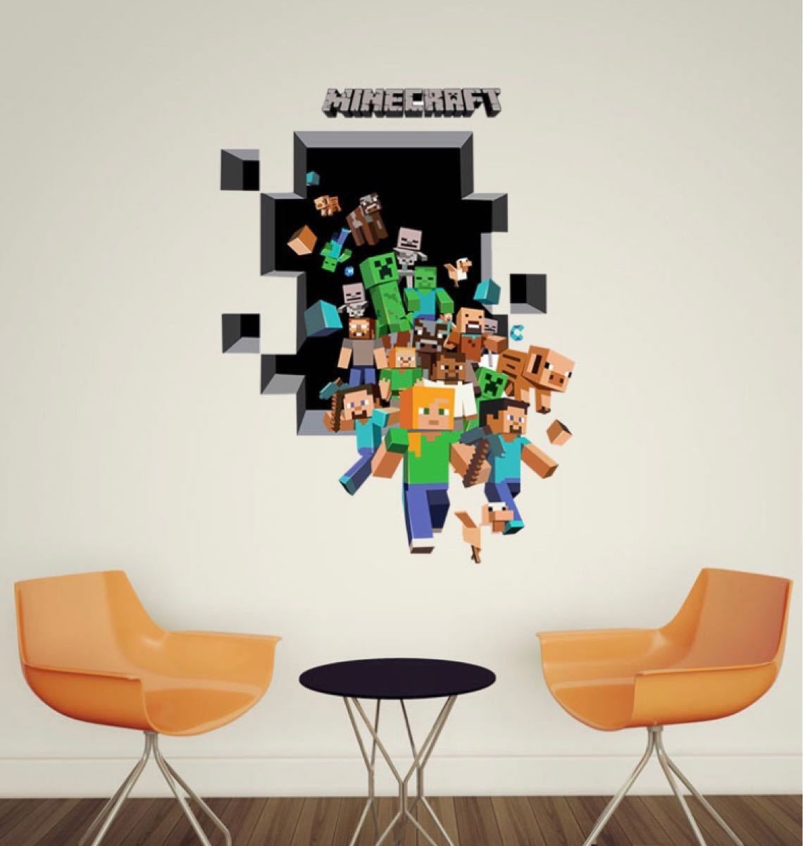 Paypayフリマ マインクラフト マイクラ ウォールステッカー 壁紙 壁シール Paypayフリマ マインクラフト マイクラ ウォールステッカー 壁紙 壁シール