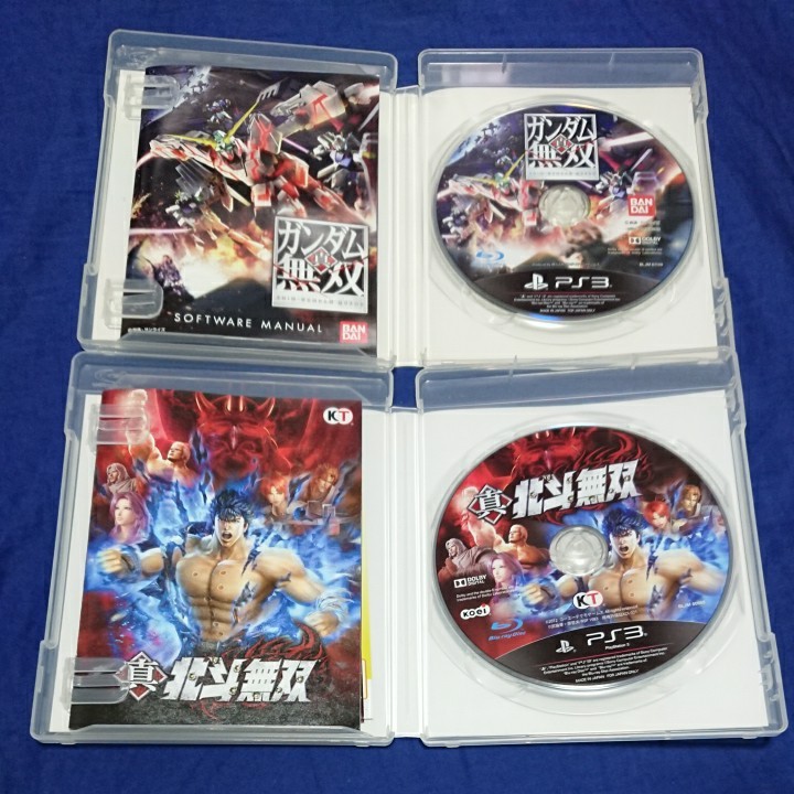 PS3 真・ガンダム無双 + 真・北斗無双 2本セット