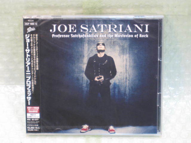 送料込/匿名　新品◆ ジョー・サトリアーニ 　プロフェッサー　(初回生産限定盤 CD+DVD) JOE SATRIANI professor / EICP1005-6
