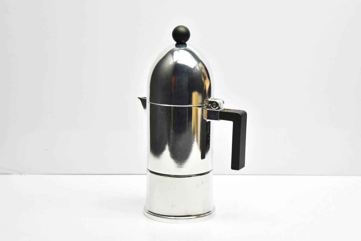 ALESSI / A9095 3 B / Espresso Manufacturers / La Cupola / 3 cup for / box attaching / alessi 