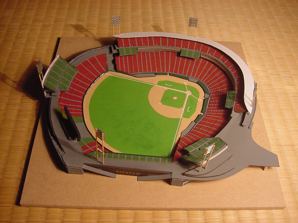 # Mazda Stadium строительство модель # Hiroshima carp. новый книга@. земля m16