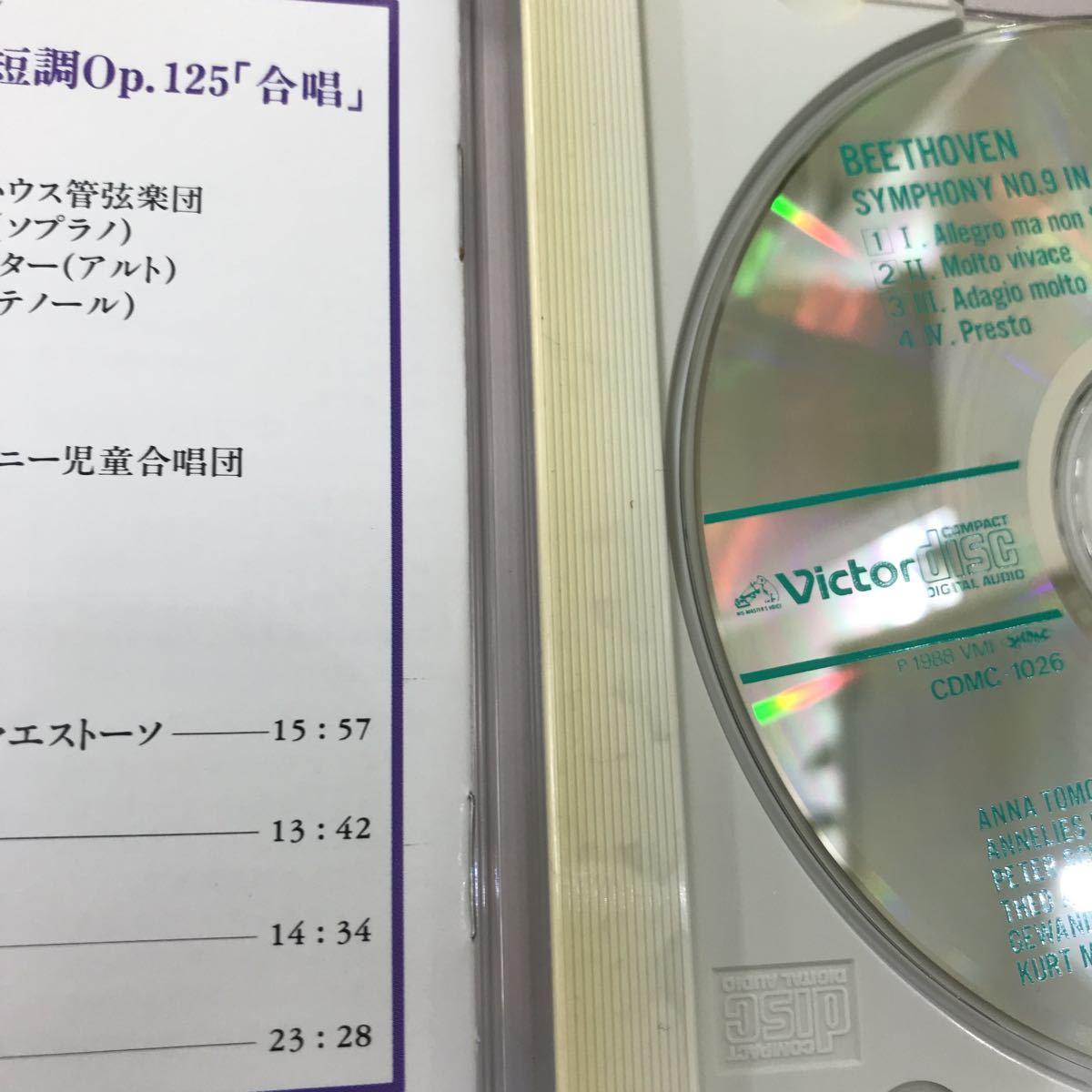 CD クラッシック　中古　長期保存品　ベートーヴェン