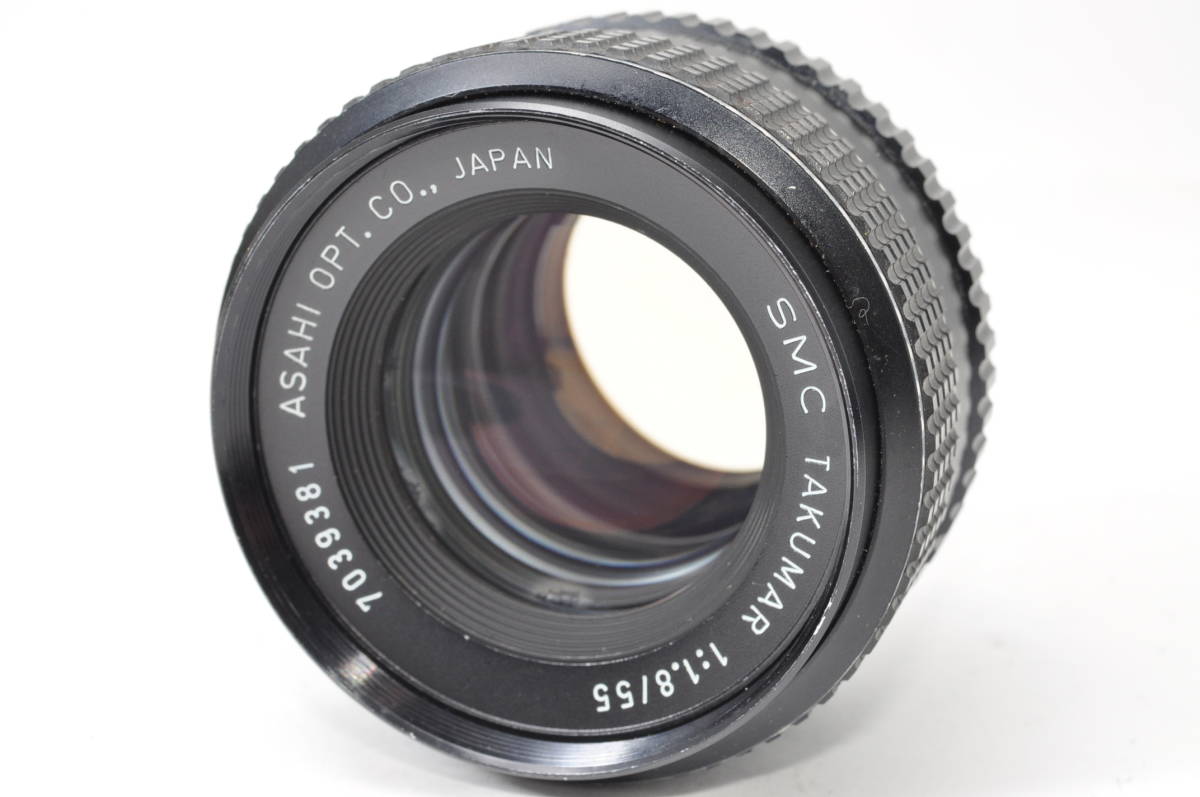 軽度の訳あり・動作好調 ペンタックス PENTAX SMC TAKUMAR 55mm F1.8 【7039381】 ♯A38_画像2