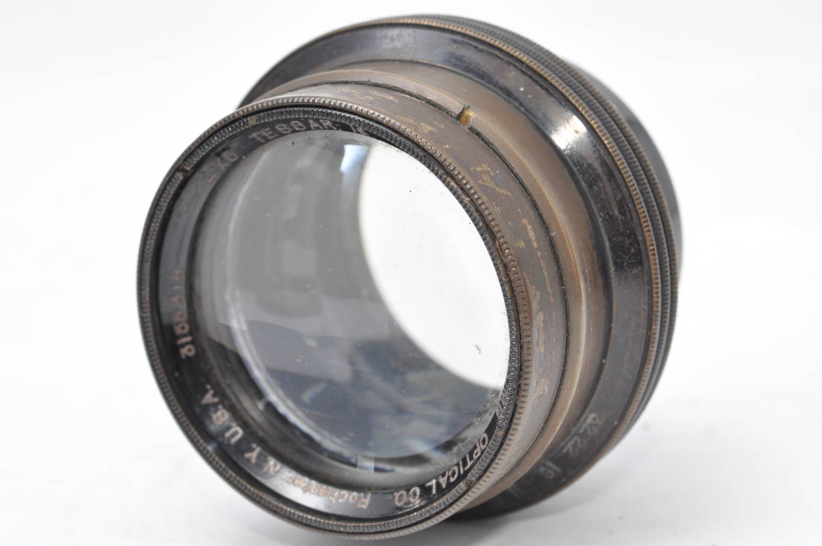 ☆超稀少☆ BAUSCH&LOMB OPTICAL Rochester TESSAR N.Y. U.S.A. 4×5 【3155316】 ♯9977_画像2