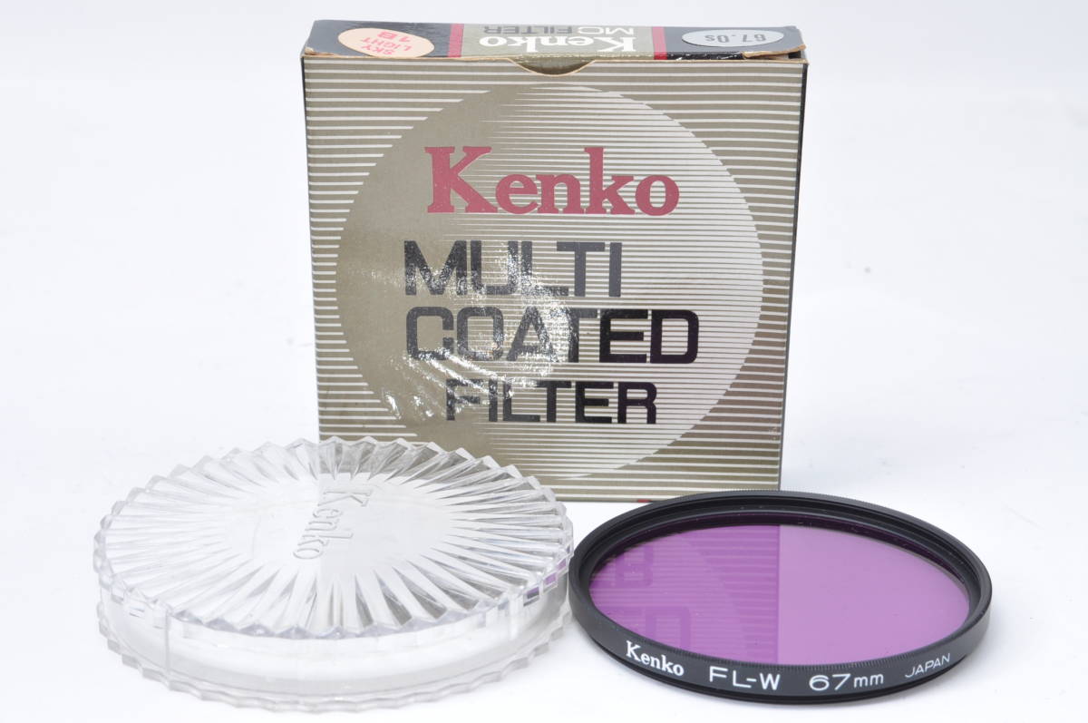 便利品 ケンコー Kenko FL-W MULTI COATED FILTER フィルター 67mm ♯A68_画像1