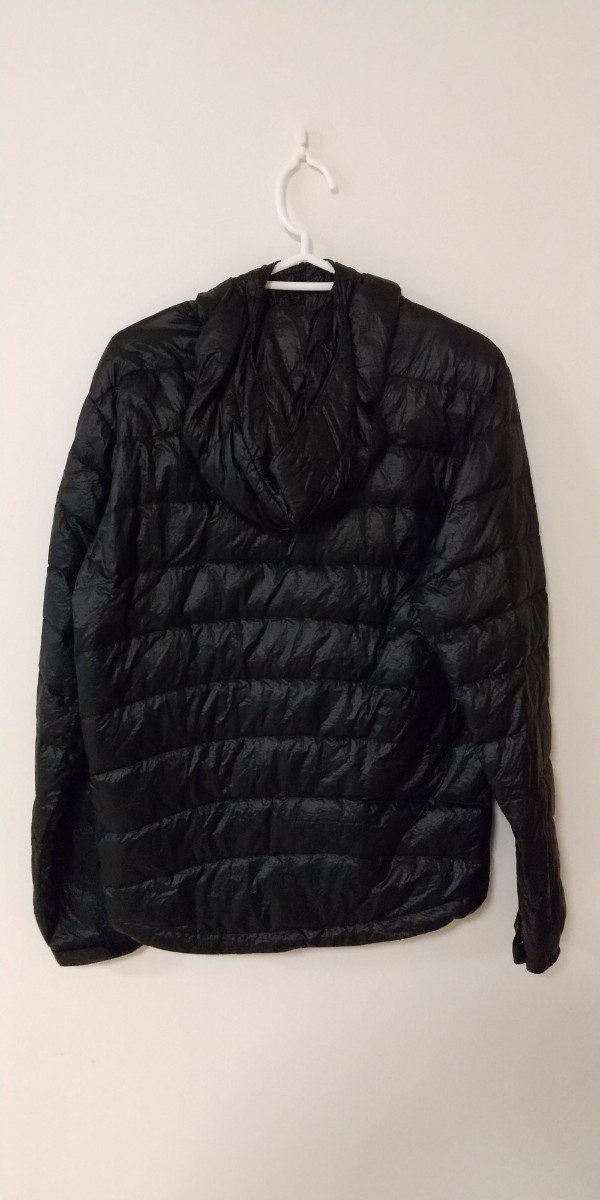 コロンビア（Columbia）ダウンジャケットパーカーDown Jacket hoodie Black　ブラック  SIZE M 